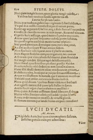 Lucii Ducatii.