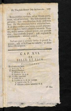 167-175, Cap. XVI.; Cap. XVII.