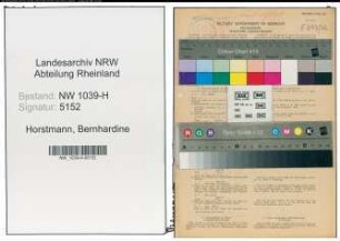 Entnazifizierung Bernhardine Horstmann , geb. 12.05.1892 (Lehrerin)