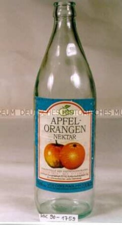 Flasche für "Apfel-Orangen Nektar"