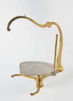 Hängesonnenuhr, sogenannte Fenestrole, E. Boissier, Berlin, um 1855