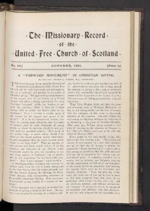 No. 10. October, 1901
