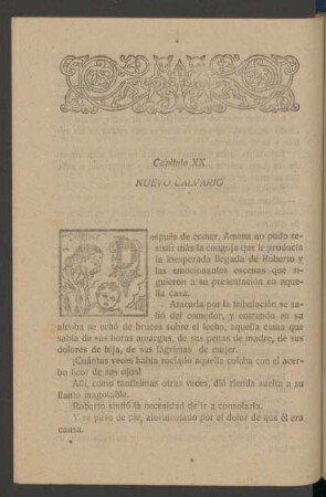 Capítulo XX - Nuevo calvario