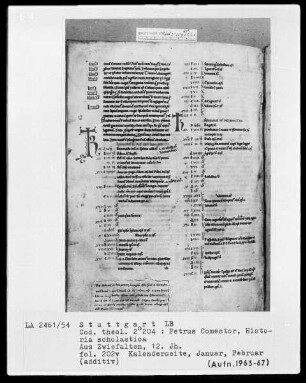 Petrus Comestor, Historia scholastica —