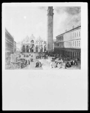 Platz vor San Marco in Venedig