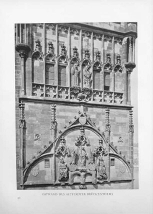 Ostwand des Altstädter Brückenturms
