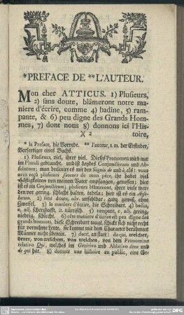 Preface de L'Auteur