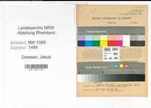 Entnazifizierung Jakob Dreesen , geb. 04.07.1896 (Brandmeister)