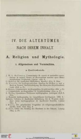 Religion und Mythologie