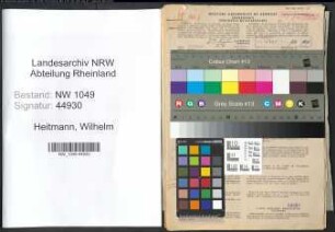 Entnazifizierung Wilhelm Heitmann , geb. 13.02.1900 (Chirurg)