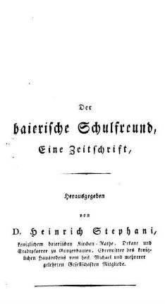 1820/21: Der baierische Schulfreund - 1820/21, 13/14