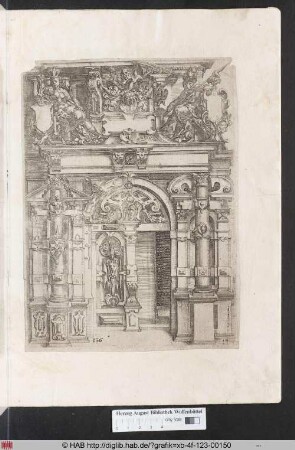 [Portal mit figürlicher Bauplastik. Band IV.]