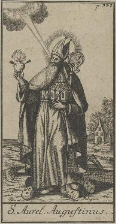 Bildnis des S. Aurel. Augustinus