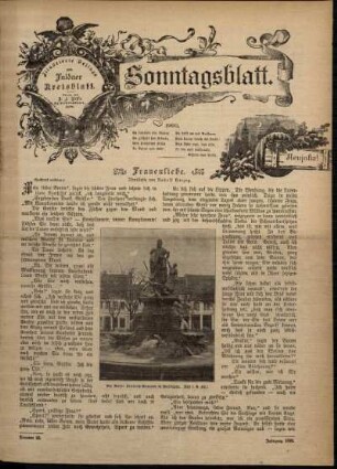 Ausgabe vom Sonntag, den 24. Dezember 1899.