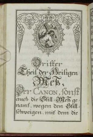Dritter Theil der Heiligen Meß.