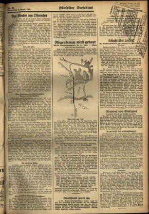 Zweite Ausgabe vom Donnerstag, den 03. August 1933.
