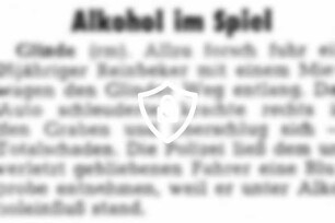 Alkohol im Spiel