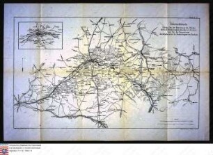 Karte der Besetzung von Orléans