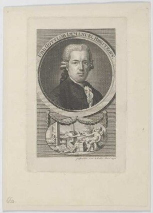 Bildnis des Ioh. Gottlob Immanuel Breitkopf