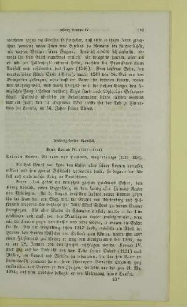Siebenzehntes Kapitel. König Konrad IV. (1237 - 1254)