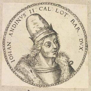 Bildnis des Johann II. von Anjou, Herzog von Lothringen