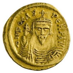 Münze, Solidus, 607 - 609