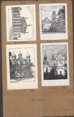 Stanislaus-Kathedrale. (Zeichnung)
