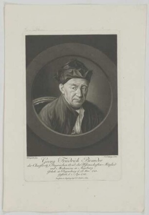 Bildnis des Georg Friedrich Brander