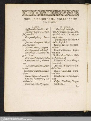 Nomina Dominorum Collegarium Editionis
