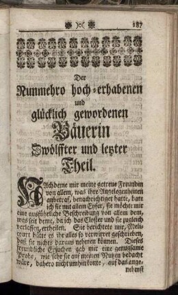 Zwölffter und letzter Theil