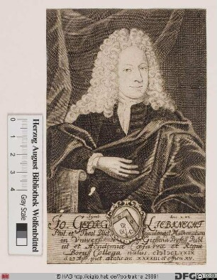 Bildnis Johann Georg Liebknecht
