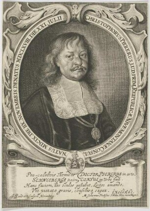 Bildnis des Christophorus Piererus