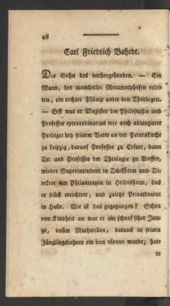 Carl Friedrich Bahrdt.