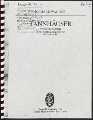 Tannhäuser : Overture to the opera