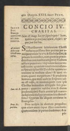 Concio IIV. Charitas.