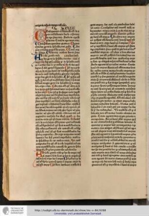 Consequenter considerandum est de opere distinctionis secundum se et primo de opere prime diei...