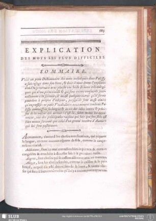 Explication Des Mots Les Plus Difficiles