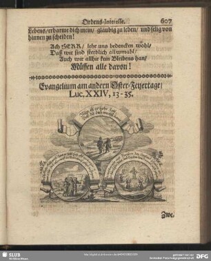 Evangelium am andern Oster-Feyertage, Luc. XXIV. 13. – 35.