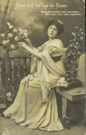 Noch sind die Tage der Rosen. - Wenn Rosenblüten [...]