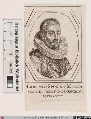 Bildnis Ambrogio Spinola, marqués de los Balbases
