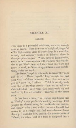 Chapter XI. Labour