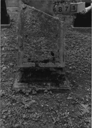 Grabstein 872