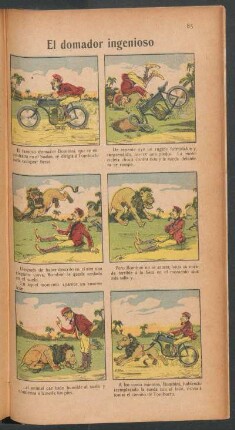 El domador ingenioso - [Cómic]