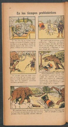 En los tiempos prehistóricos - [Cómic]