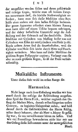 Musikalische Instrumente