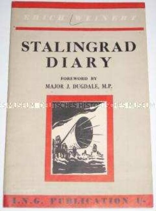 Das Stalingrader Frontnotizbuch von Erich Weinert in der englischsprachigen Ausgabe
