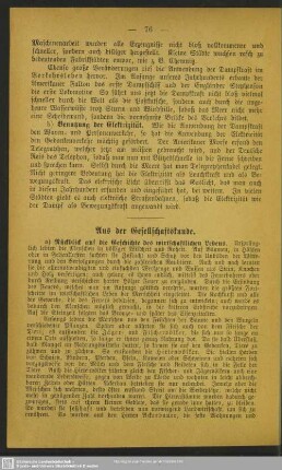 Aus der Gesellschaftskunde