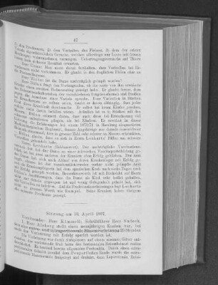 Sitzung am 13. April 1897.