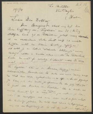 Brief an Ludwig Strecker und B. Schott's Söhne : 12.05.1928