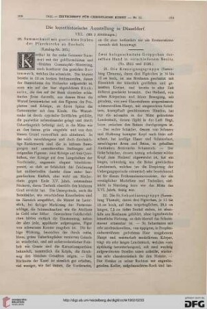 Die kunsthistorische Ausstellung in Düsseldorf, [8]